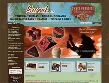 Tablet Screenshot of chocolateonmaui.com